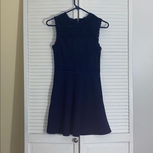 Navy mini cocktail dress teen